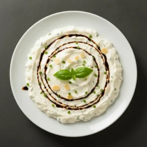 Dip della casa mit Knoblauch