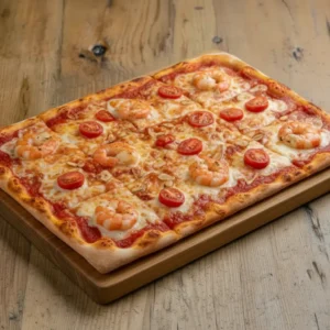 Pizzablech Gambas