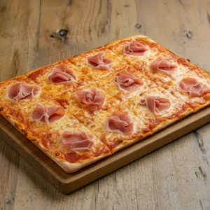 Pizzablech Prosciutto