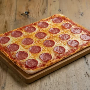 Pizzablech Salami